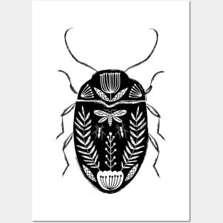 Folk Beetle Posters and Art